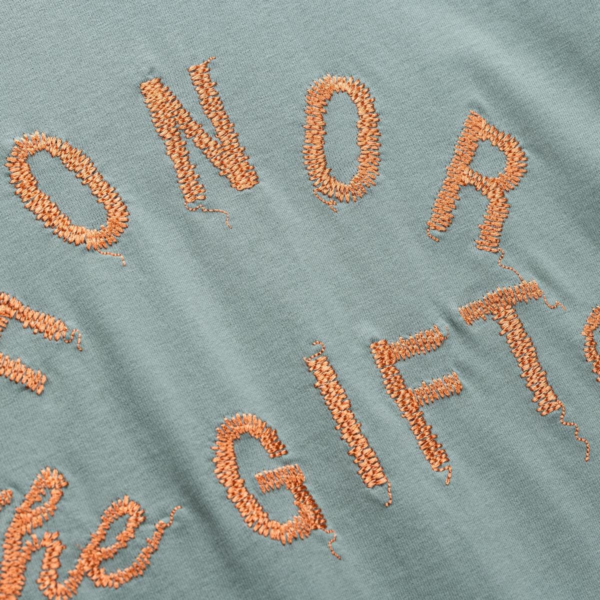 Honor the Gift Grey T Shirt | Weathered T Shirt | BrickHaus