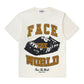 Face The World Racer Tee