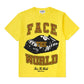 Face The World Racer Tee