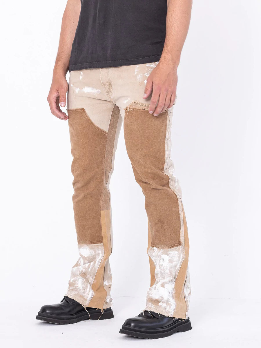 Club's tan carpenter pants